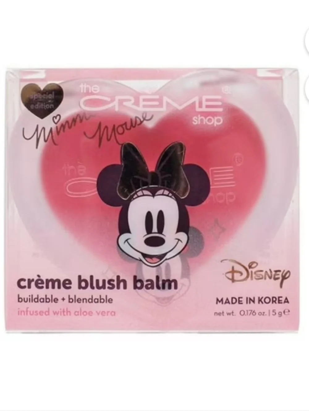 The Crème Shop Minnie Mouse Pink Crème Blush Balm